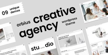 Orbius 1.0.16 – Creative Agency and Portfolio Theme