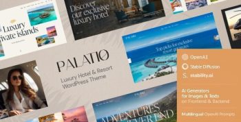 Palatio – Luxury Hotel & Resort WordPress Theme