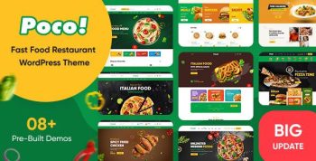 Poco 2.2.4 – Fast Food Restaurant WordPress Theme