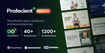 Profecient 1.1.2 – Multipurpose Elementor Business & WooCommerce WordPress Theme