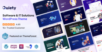 Quiety 6.2.0 – Software & IT Solutions WordPress Theme