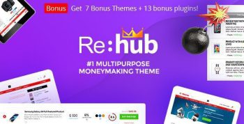 Rehub 19.9.7 – Price Comparison, Multi Vendor Marketplace WordPress Theme