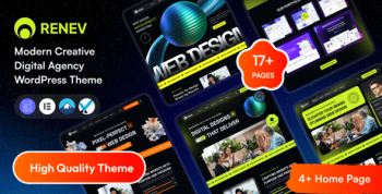 Renev 1.0.1 – Creative Digital Agency WordPress Theme