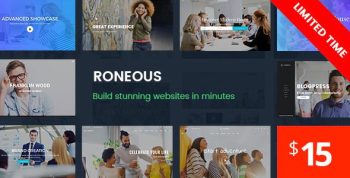 Roneous 2.1.2 – Creative Multi-Purpose WordPress Theme