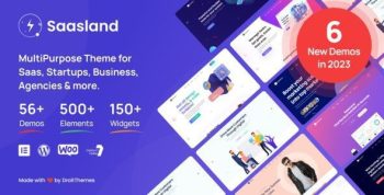 SaasLand 3.7.1 – Saas, Startup, Technology & IT Solutions WordPress Theme