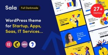 Sala 1.1.5 – Startup & SaaS WordPress Theme