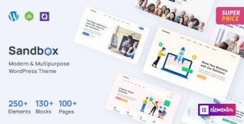 Sandbox 1.1.17 – Modern & Multipurpose WordPress Theme