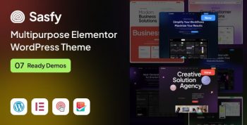 Sasfy – Multipurpose Elementor WordPress Theme