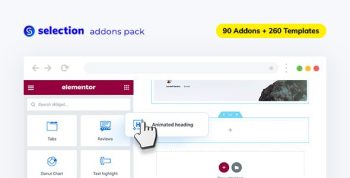 Selection 1.12.9 – Elementor Addons Pack for WordPress