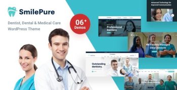 SmilePure 1.8.4 – Dental & Medical Care WordPress Theme