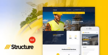 Structure 7.4.1 – Construction Industrial Factory WordPress Theme