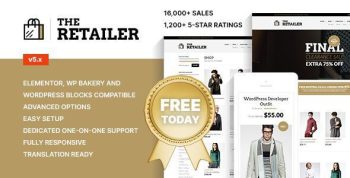The Retailer 6.5 – Premium WooCommerce Theme