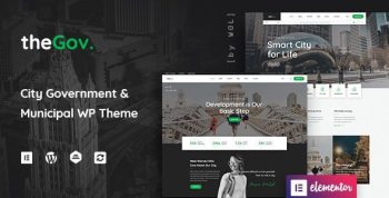 TheGov 2.0.17 – Municipal and Government WordPress Theme