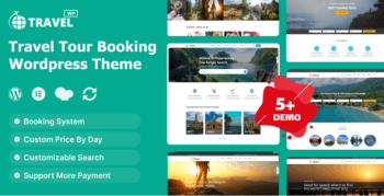 Travel 2.1.5 – Tour Booking WordPress Theme