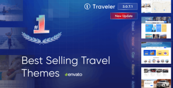 Traveler – Travel Booking WordPress Theme
