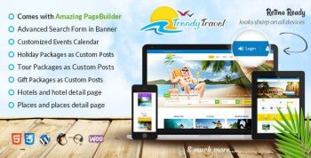 Trendy Travel WordPress 6.4