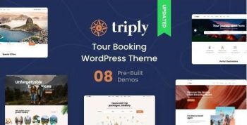 Triply 2.4.5 – Tour Booking WordPress Theme