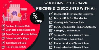 WooCommerce Dynamic Pricing & Discounts with AI 3.0.1
