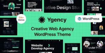 Ygency 1.0.3 – Web Design Agency WordPress Theme