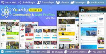 Youzify 3.6.0 – BuddyPress Community & WordPress User Profile Plugin